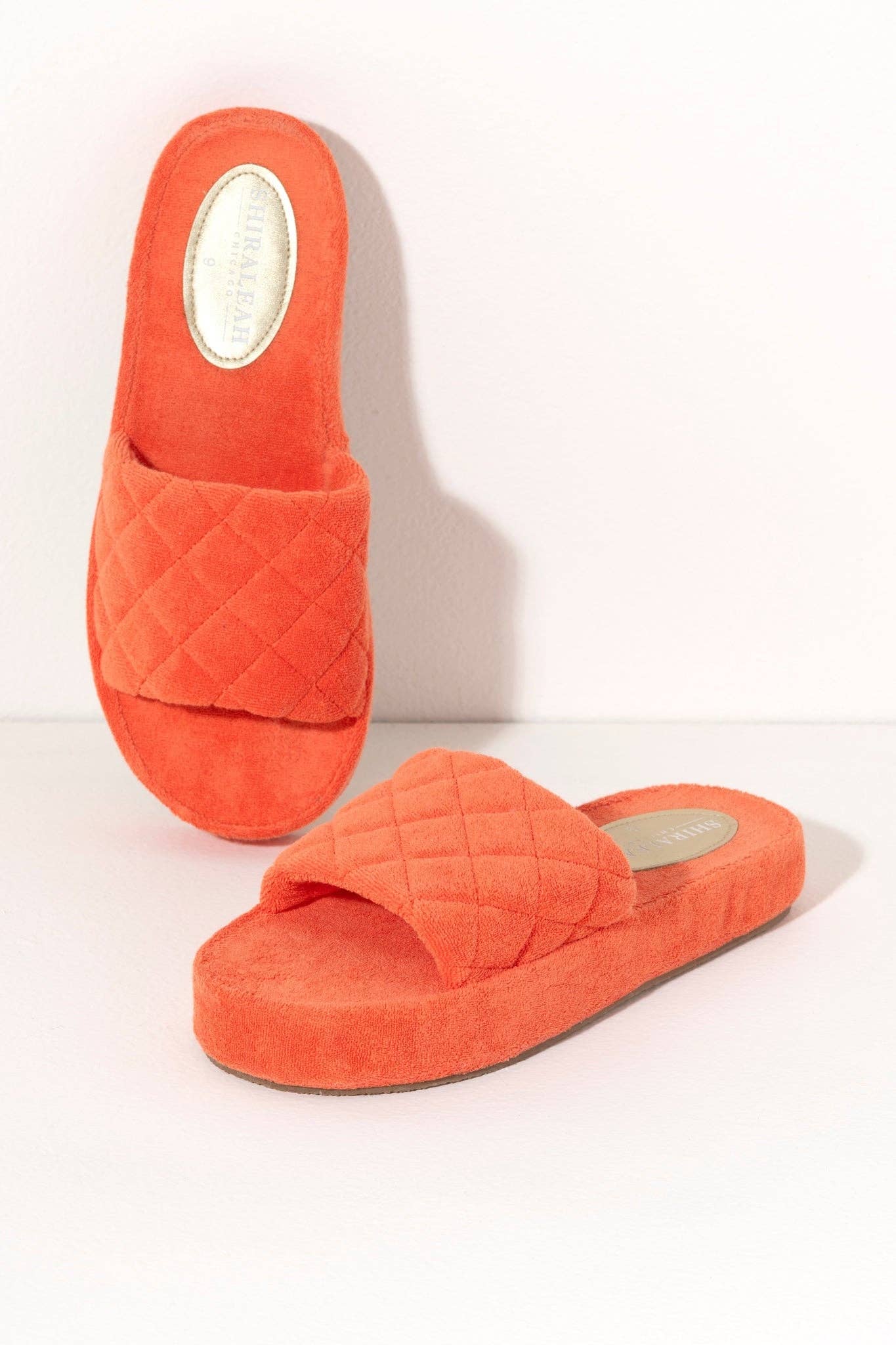 Shiraleah's  SOL POOL SLIDES, ORANGE