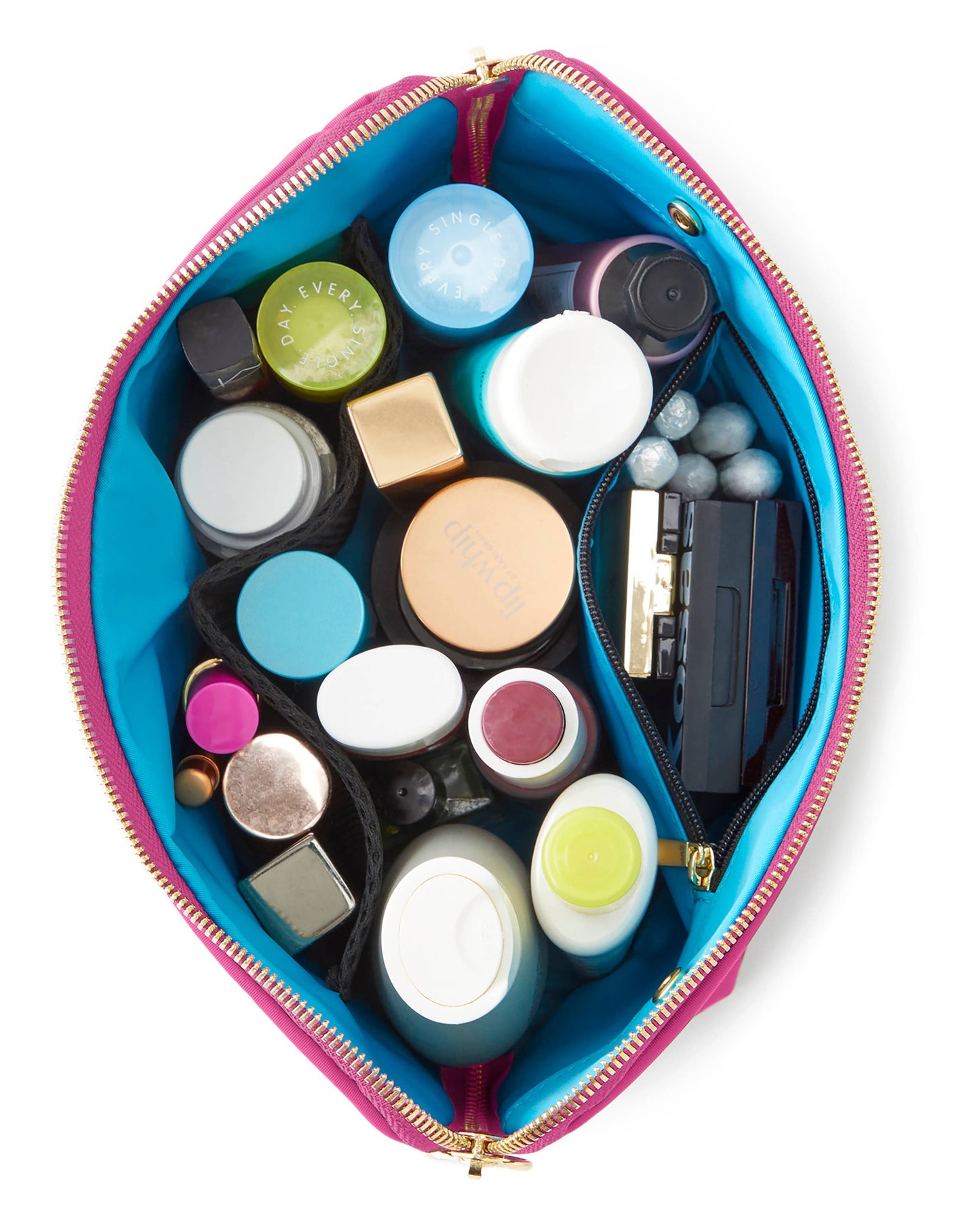 Kusshi Signature Makeup Bag-Machine Washable Medium Cosmetic Bag