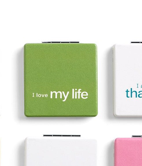 Demdaco "Notes to Self" Pocket Mirror 3in