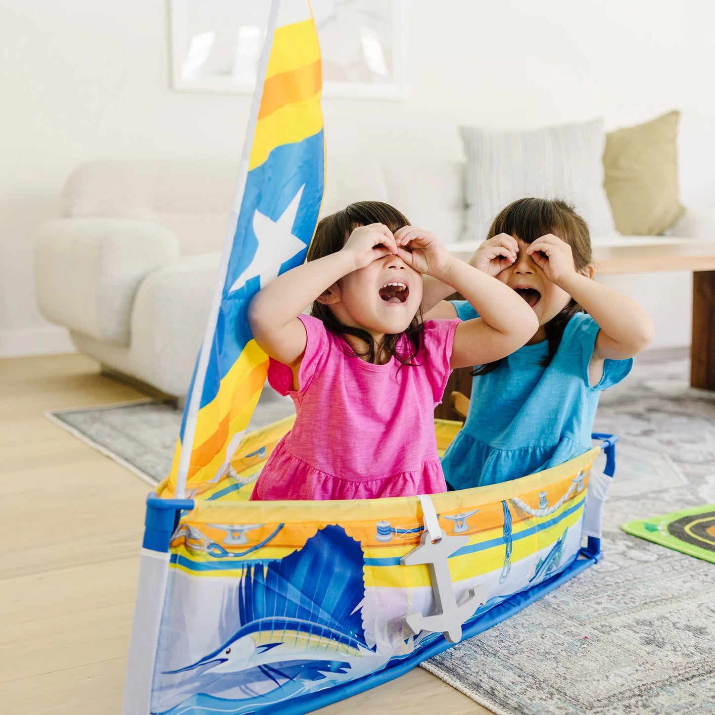 Melissa & Doug Let's explore Sailboat Play Set