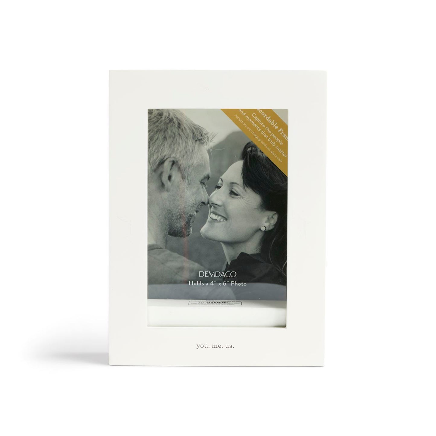 Demdaco Acrylic Recordable Frames, 5.5x7.5 inches