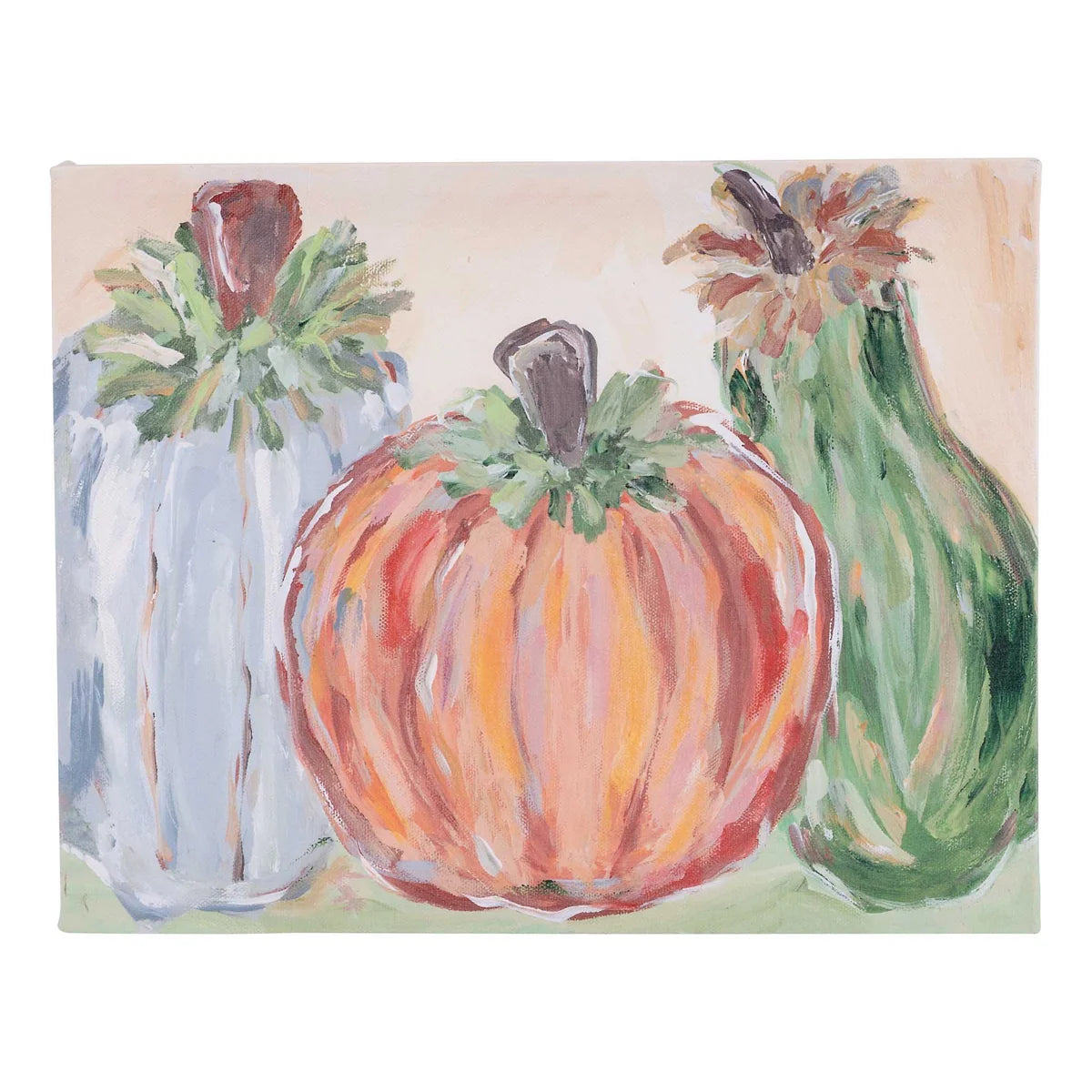 Glory Haus Trio of Pumpkins Canvas
