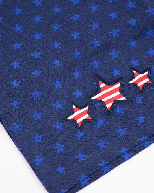 Royal Standard Star Spangled Banner Jacquard Runner (Navy/Red/White) 13x90