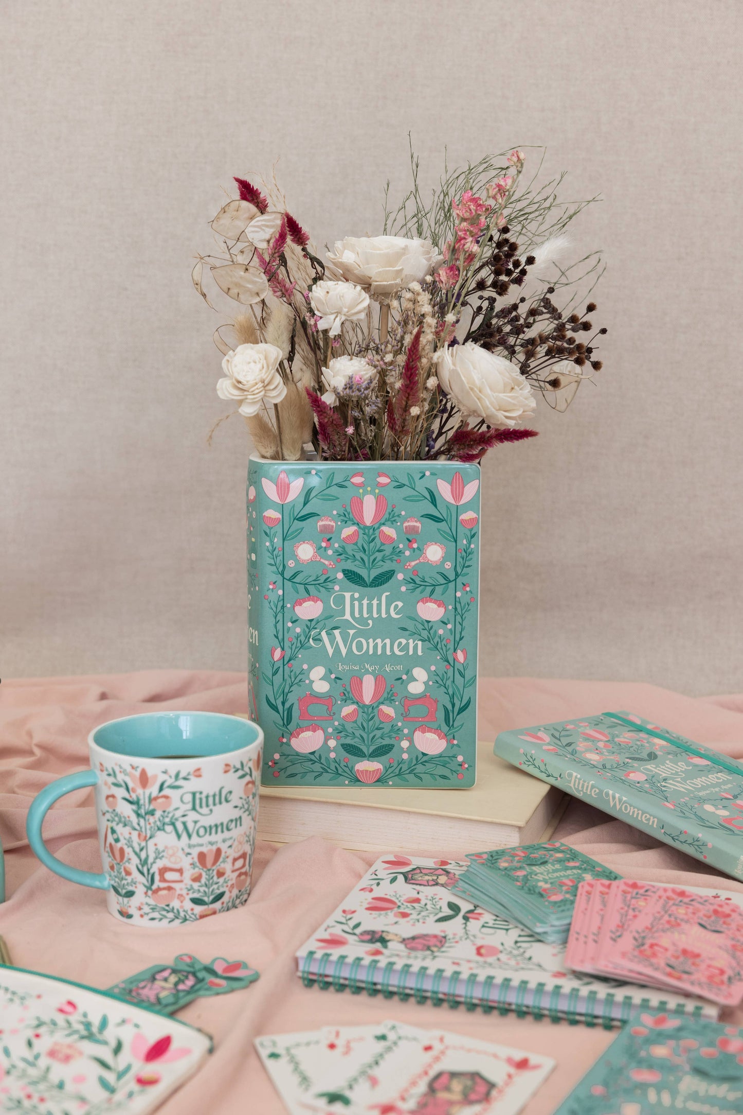 Large Book Vase, Little Women