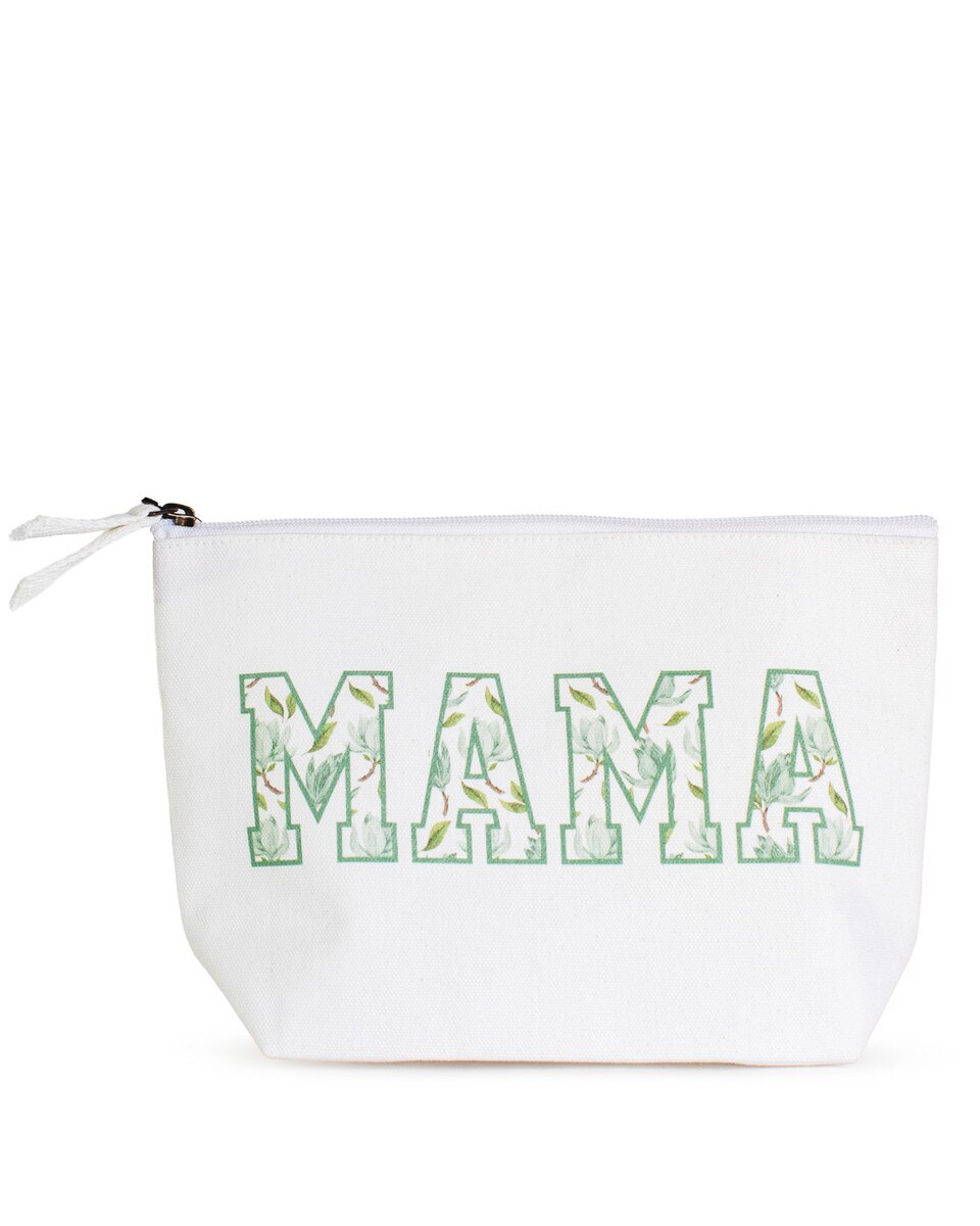 Royal Standard Audrey Mama Cosmetic Bag (White/Multi) 10.25x6.75x3