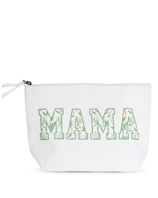 Royal Standard Audrey Mama Cosmetic Bag (White/Multi) 10.25x6.75x3