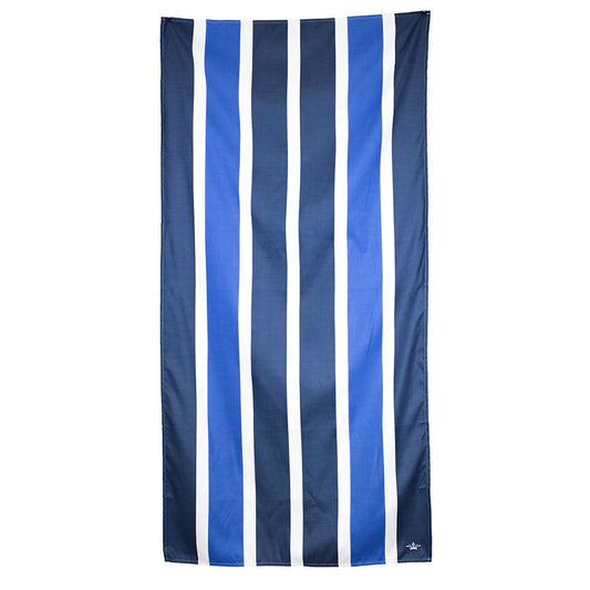 Royal Standard Poolside Beach Towel (White/Navy/Sapphire) 34x70