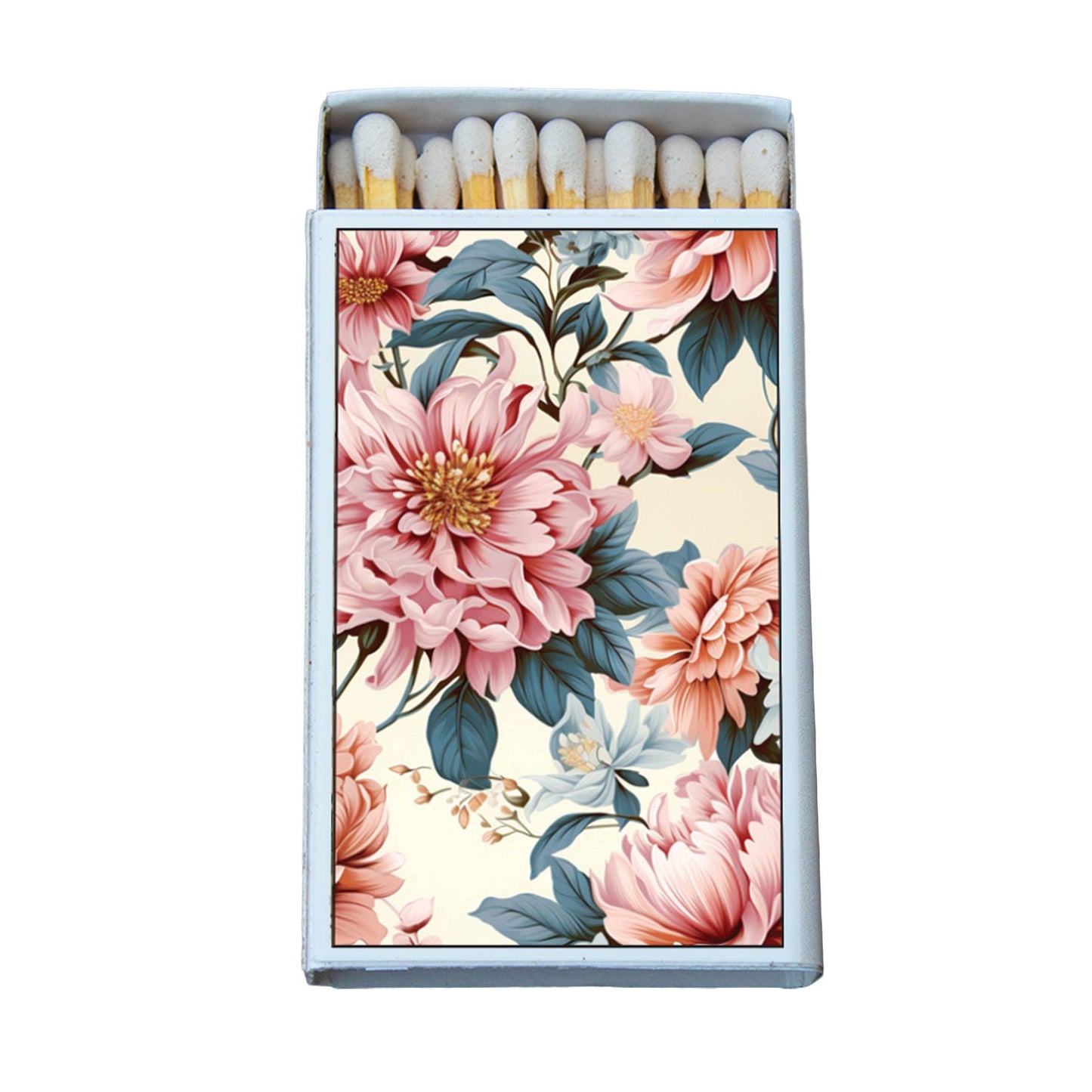 Matches • Flowers Pink • Home Decor for Candles and Incense