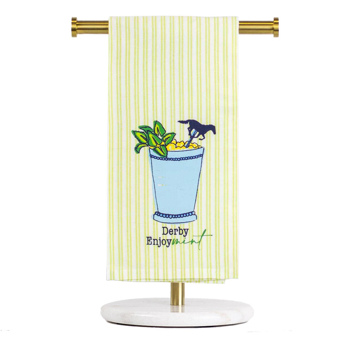 Royal Standard Derby Enjoy-Mint Hand Towel (Green/Sky/Yellow) 20x28