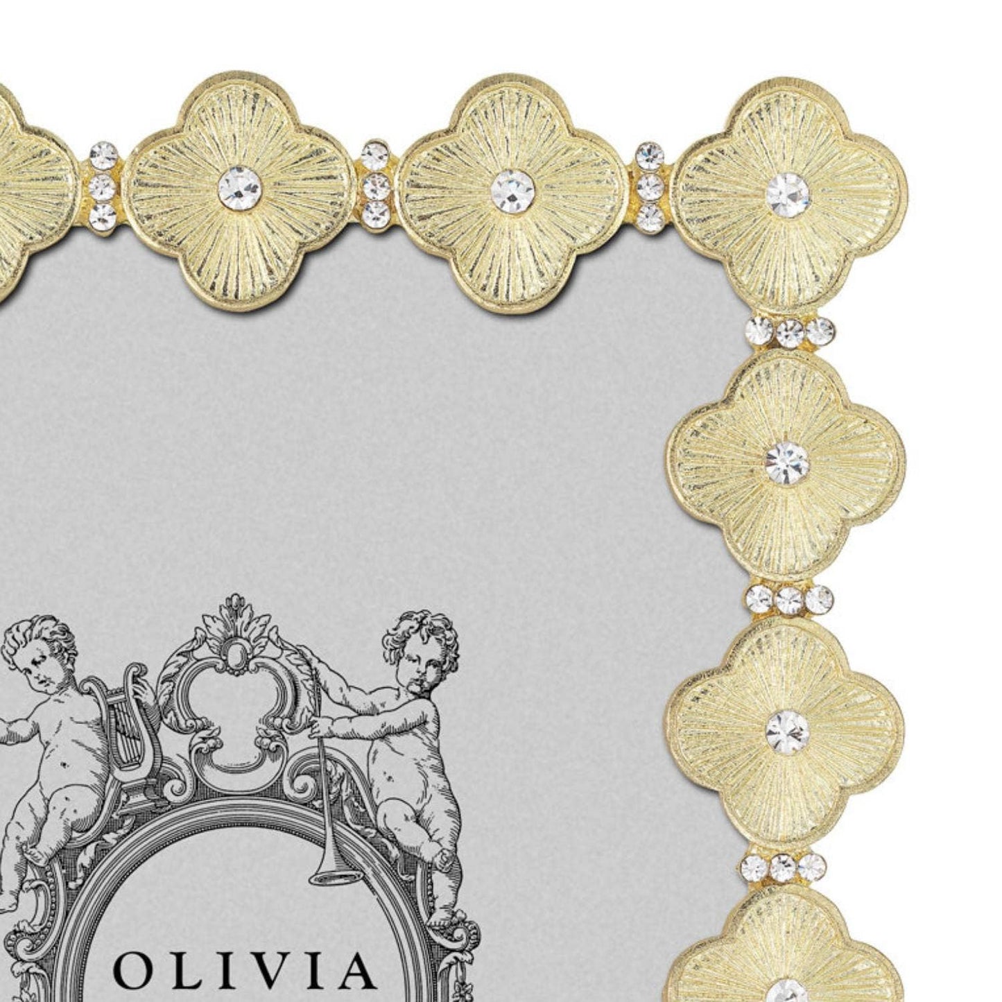 Olivia Riegel Clover Frame | Photo Frame | Gold Frames | Silver Frames