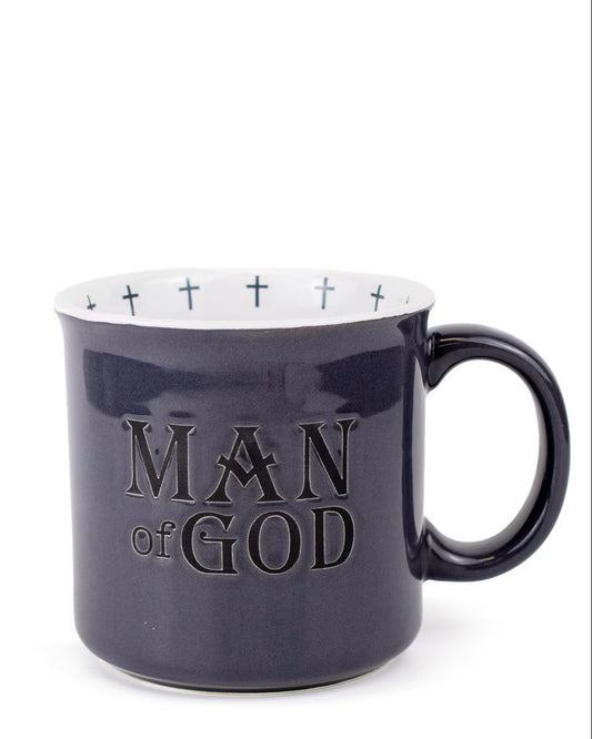 Royal Standard Man of God Mug Grey/Black 14oz