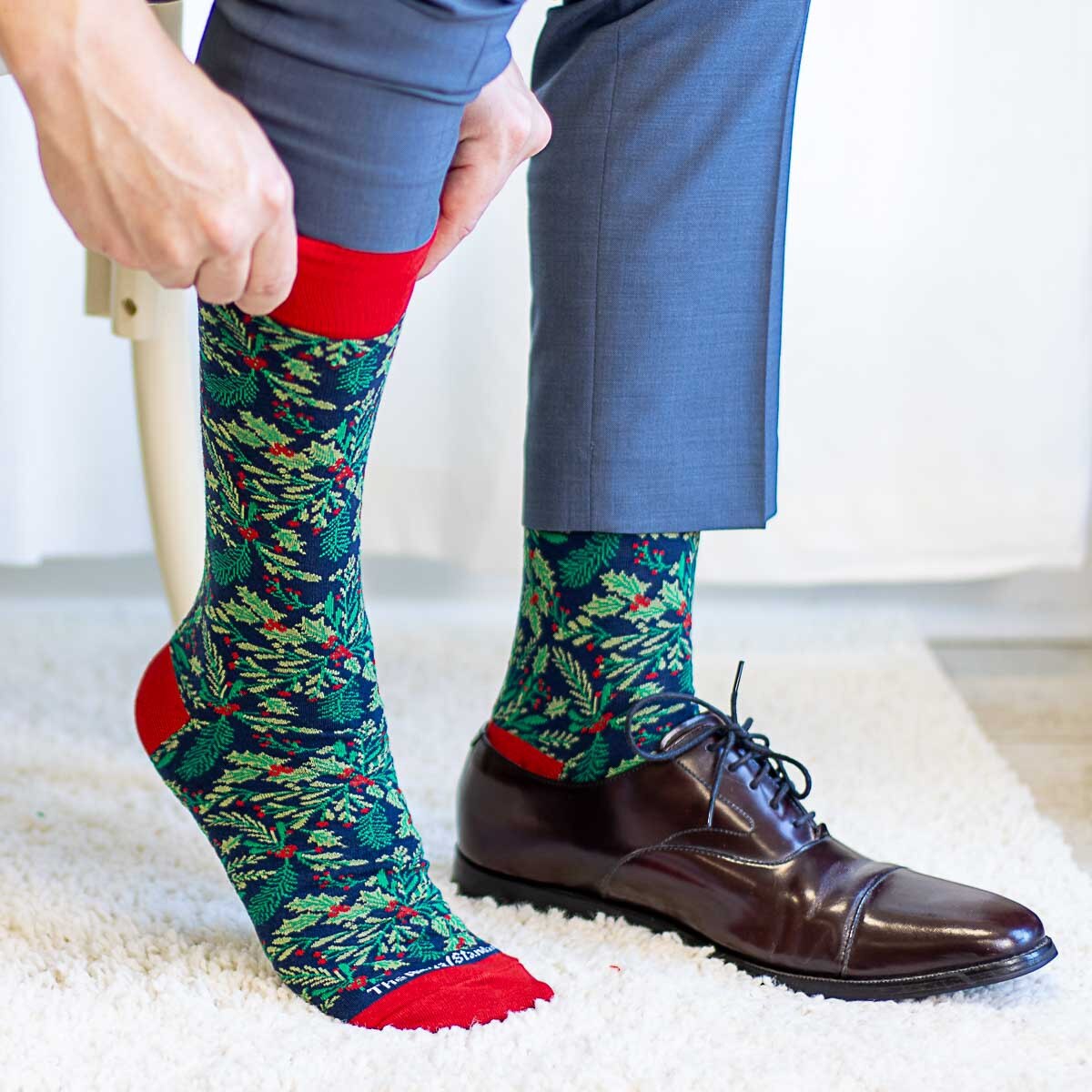 Royal Standard Men's Holly Jolly Socks