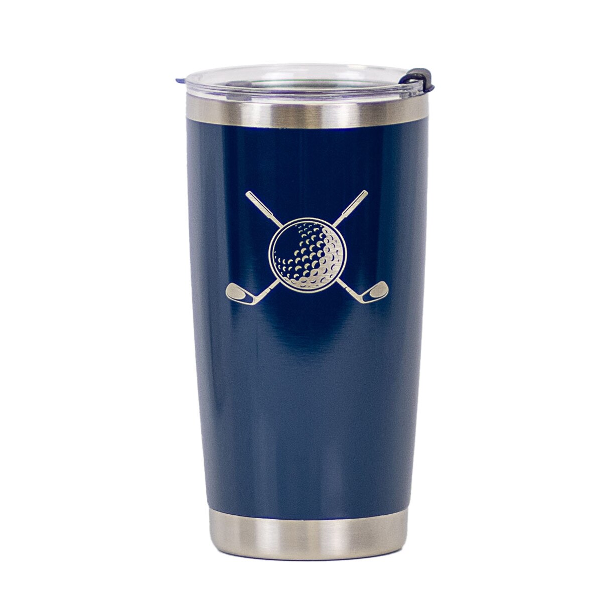 Royal Standard Golf Navy Etched Tumbler 20oz