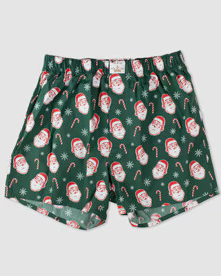 Royal Standard Men's Cand Cane Santa Boxers