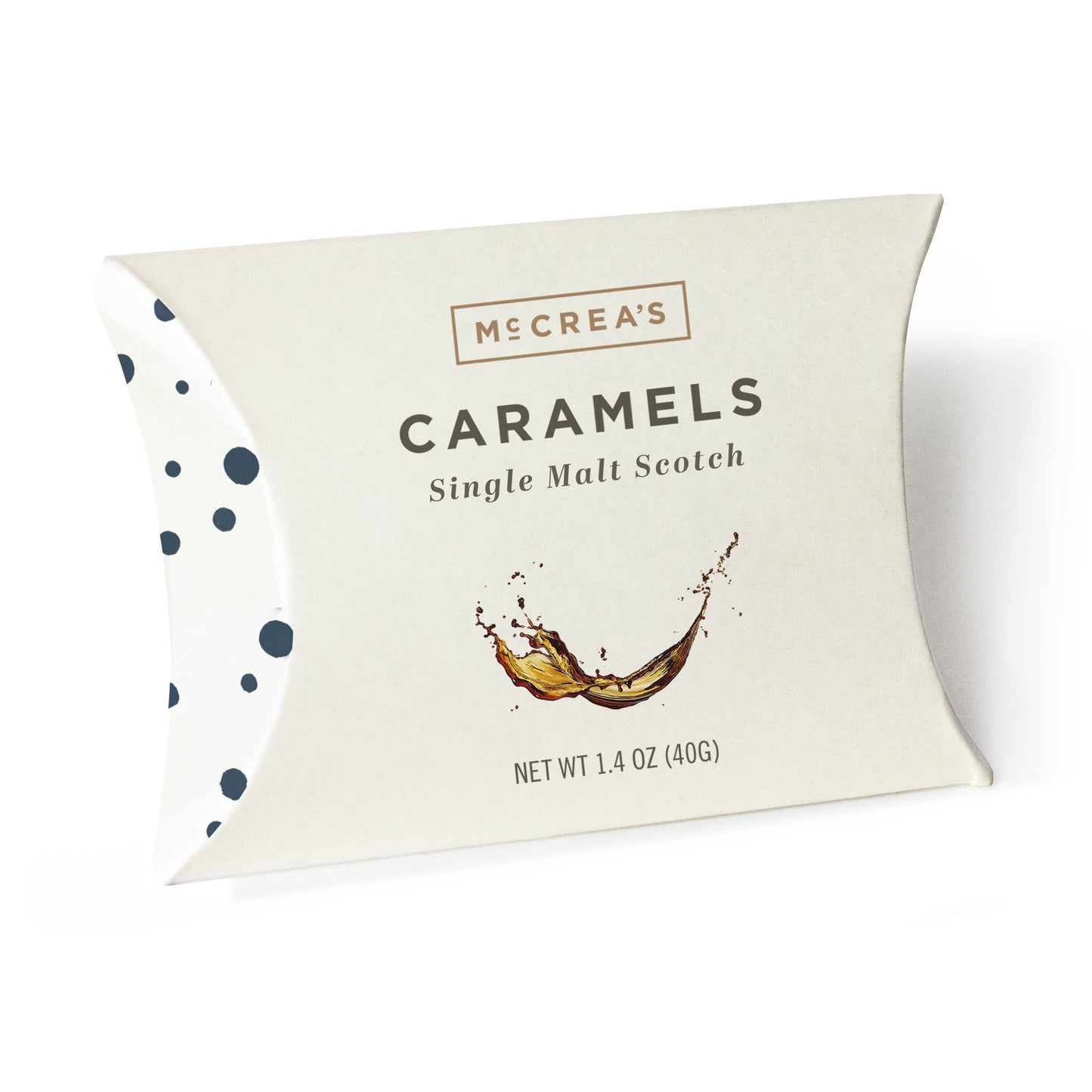 McCrea's Candies Caramels Pillow Box - Single Malt Scotch
