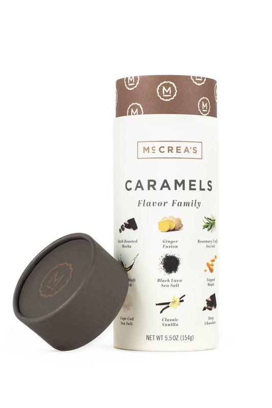 McCrea's Candies Caramels Tall Tube - Flavor Family