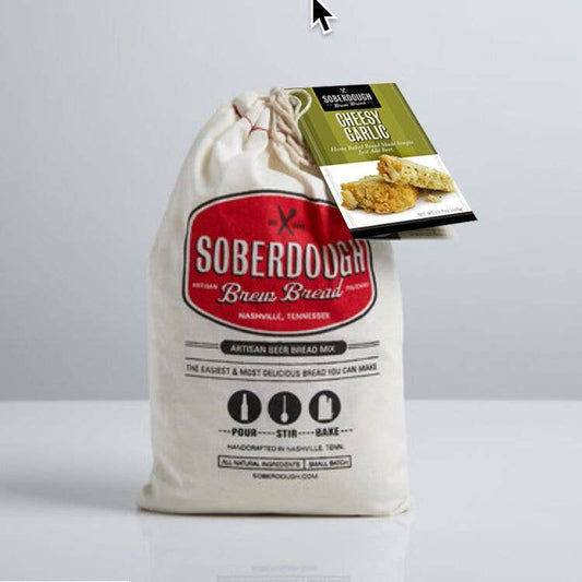 Soberdough's Cheesy Garlic Beer Bread: The Ultimate Dipping Loaf