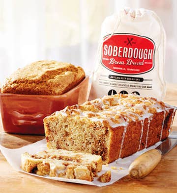 Soberdough's Apple Fritter Beer Bread: Warm Spices &amp; Cozy Comfort
