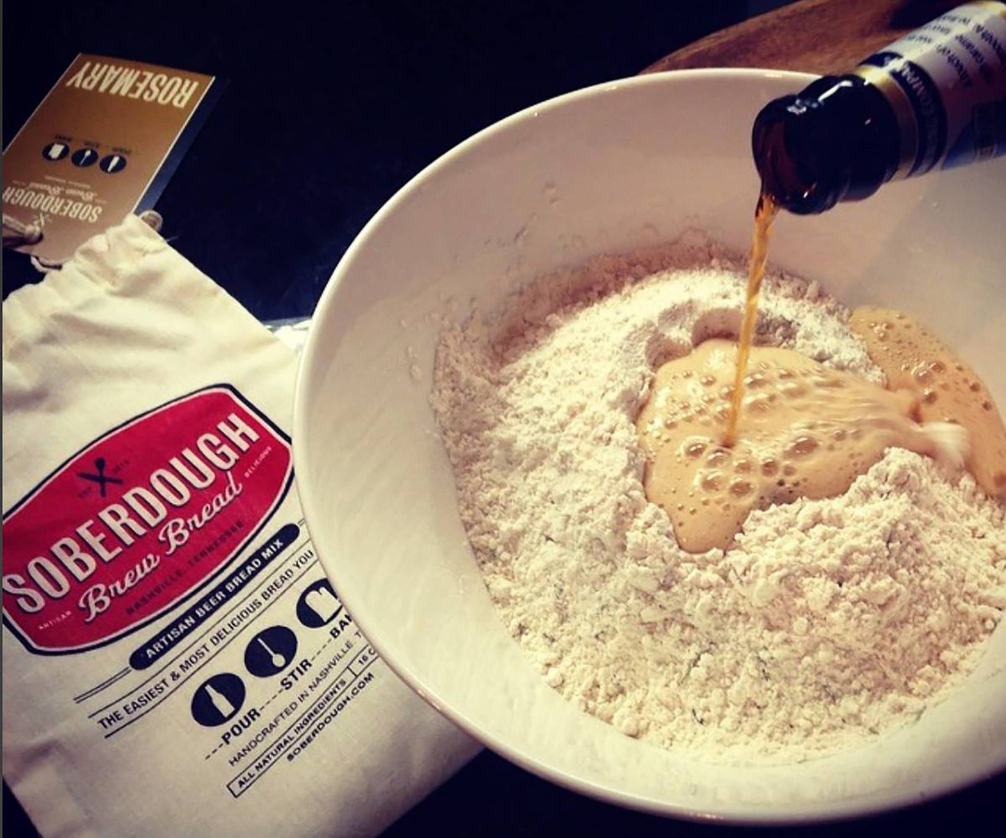 Soberdough Honey Wheat Beer Bread Mix