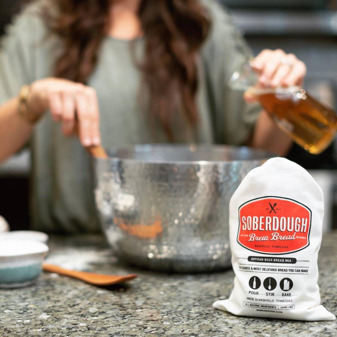Soberdough's Cheesy Garlic Beer Bread: The Ultimate Dipping Loaf