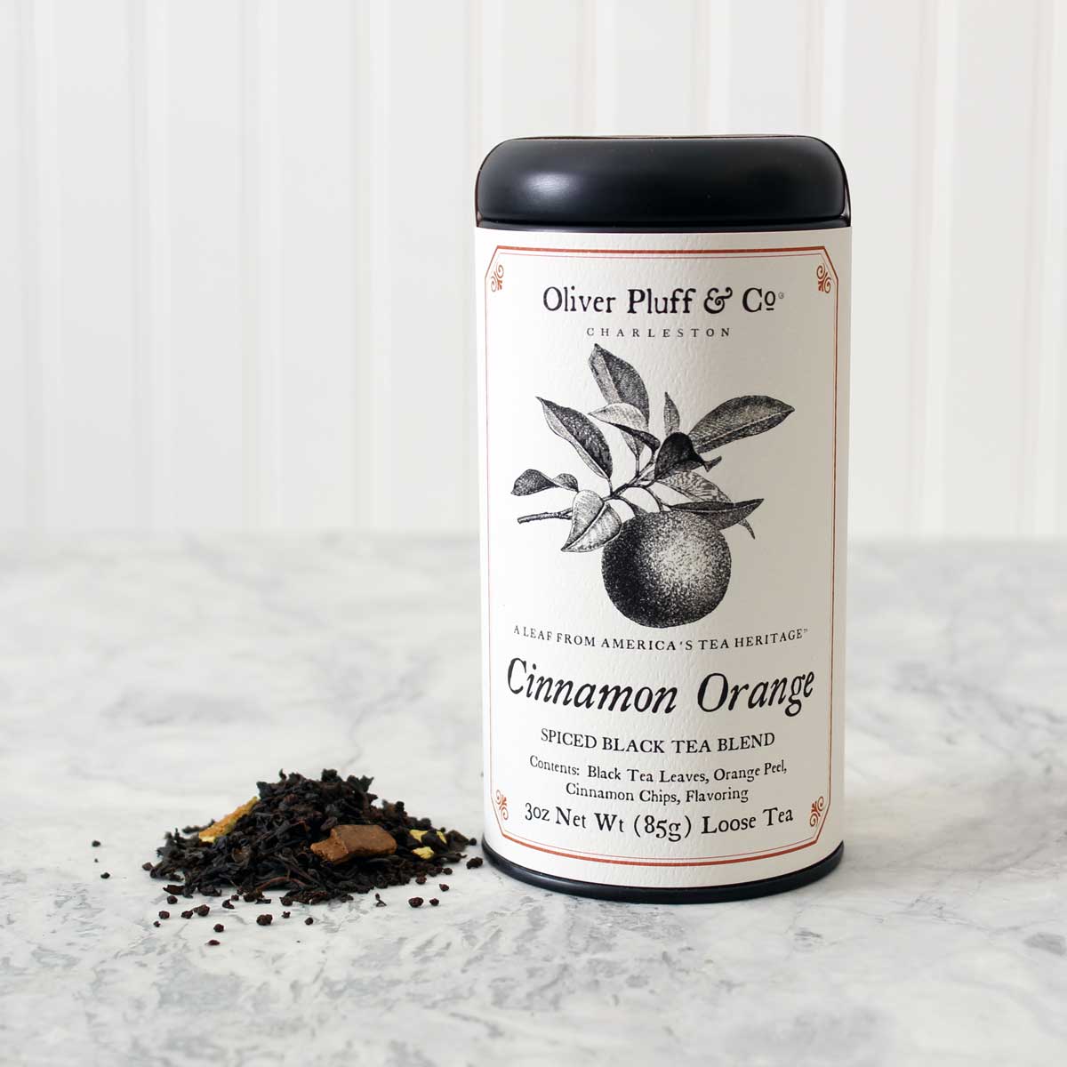 Oliver Pluff & Company Cinnamon Orange Spice - Loose Tea in Signature Tea Tin