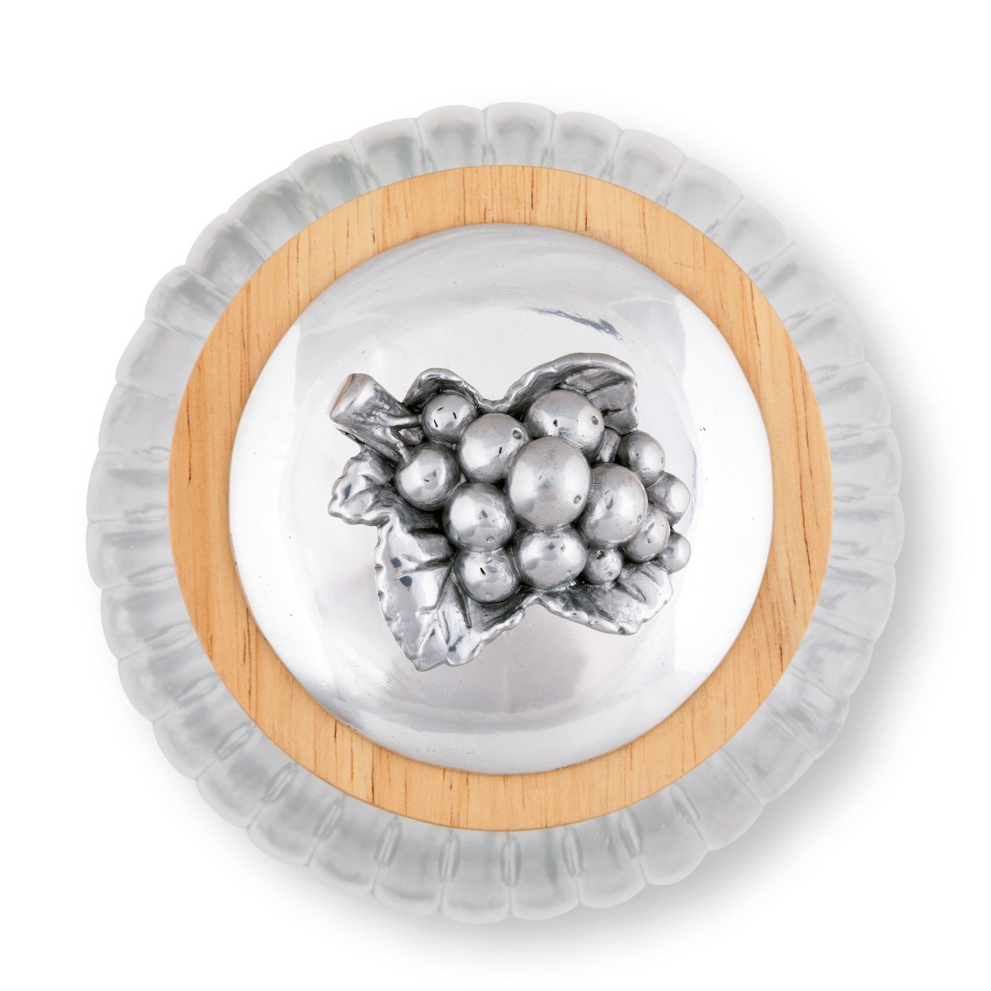 Grape Knob Glass Canisters