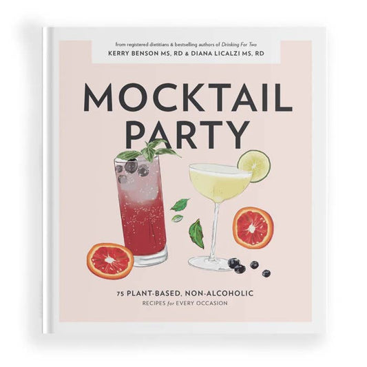 Mocktail Party- Hardcover Recipe Book