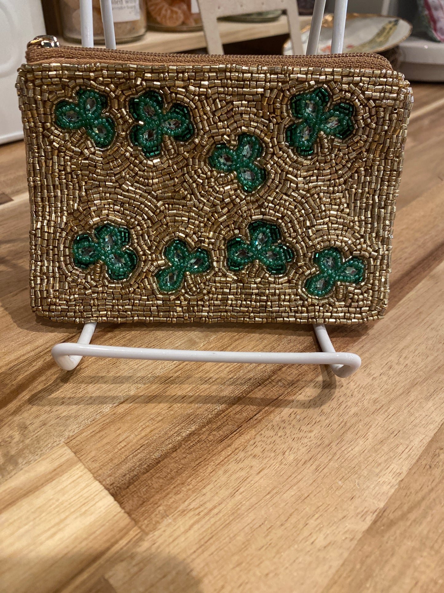 St. Patty’s Day Zipper Coin Purse-Festival Pouch