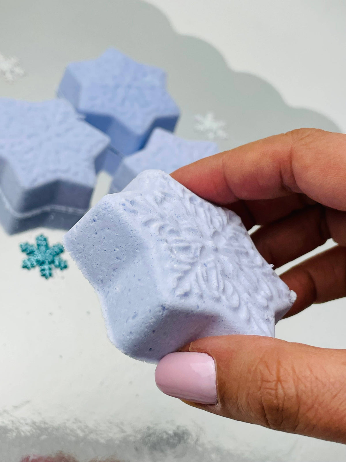 Snowflake Aromatherapy Shower Steamers
