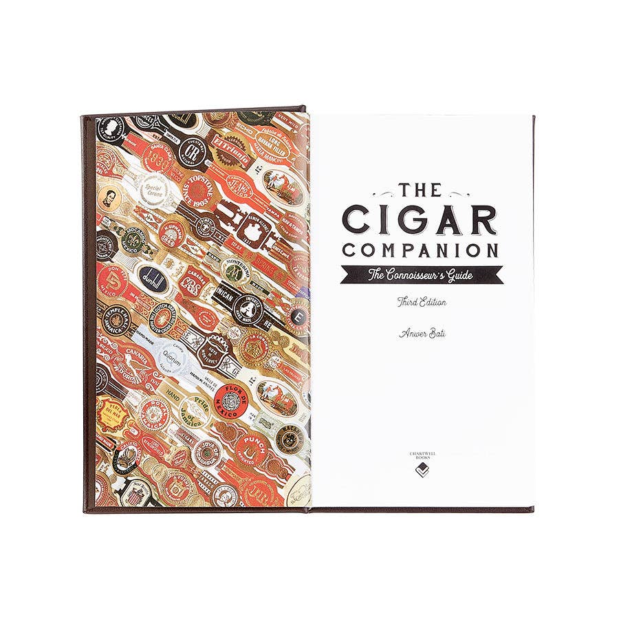 Graphic Image "The Cigar Companion" Leather Bound Book