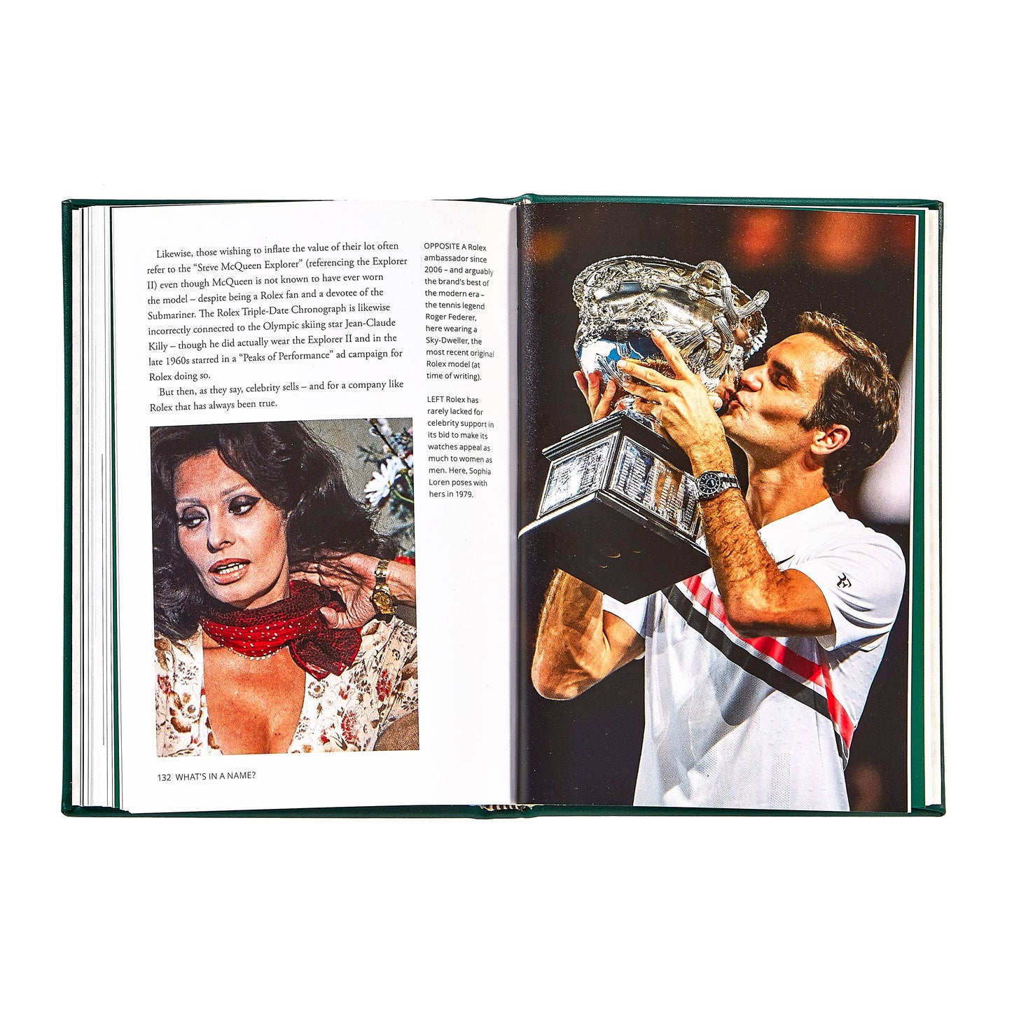 Graphic Image "Little Book of Rolex" Leather Bound Book
