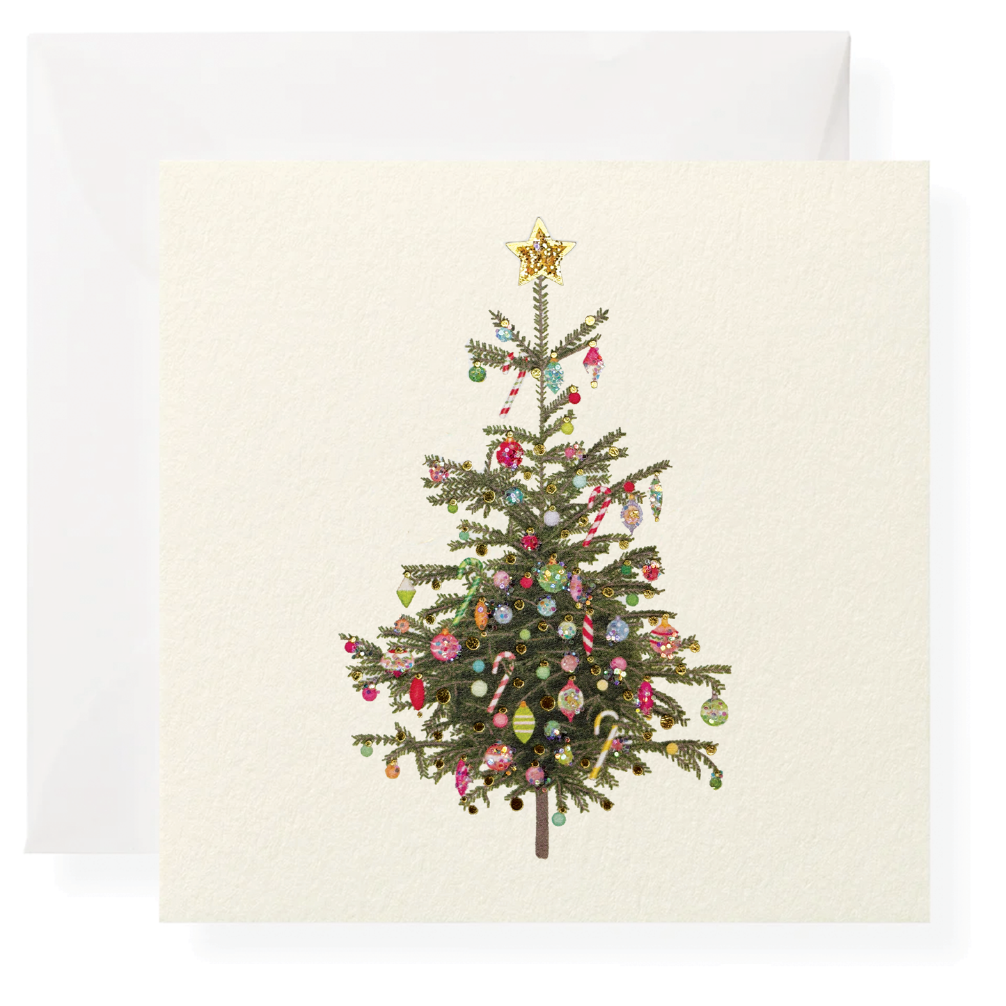 Karen Adams Christmas Holiday Gift Enclosure Box