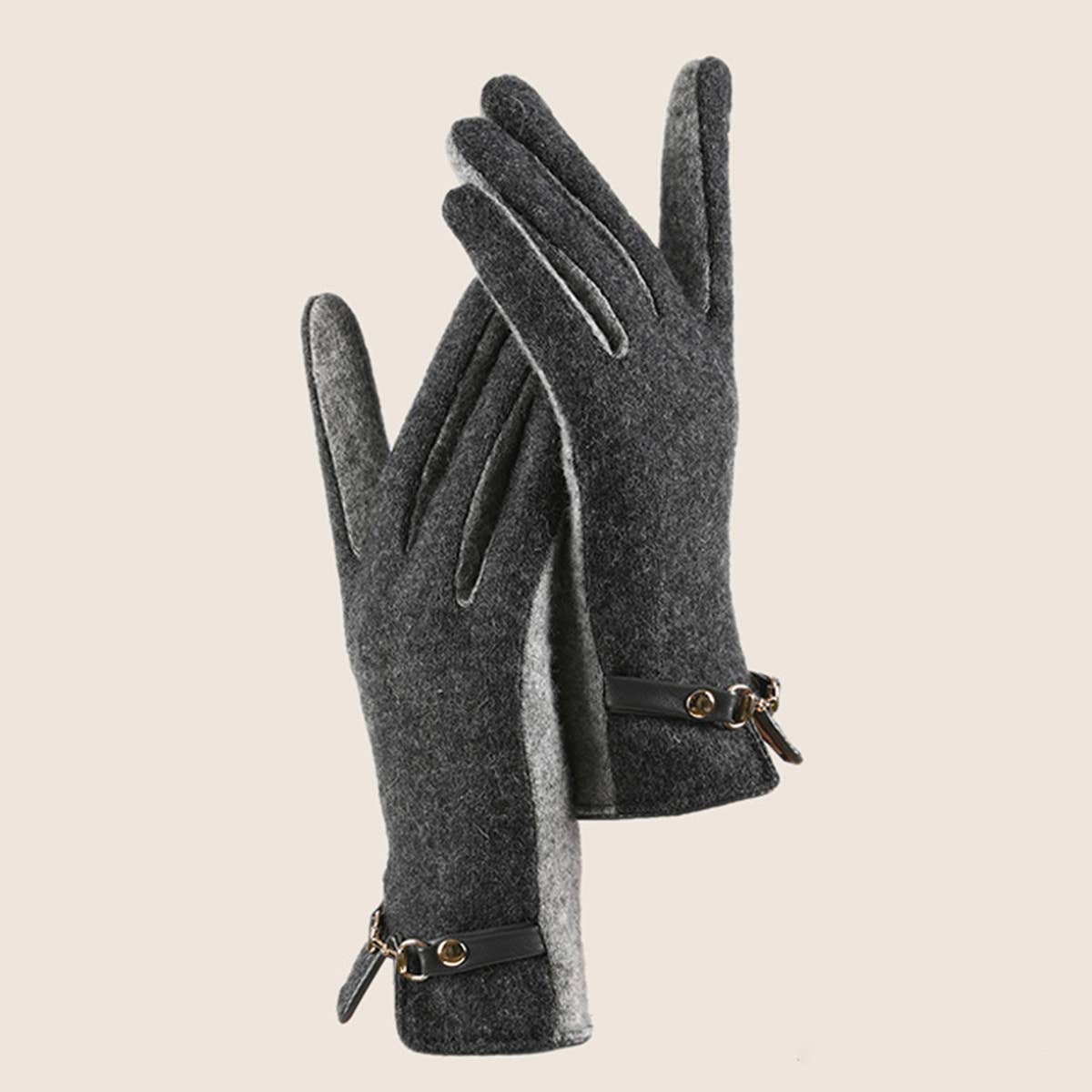 Cute Wool Touchscreen Gloves – Winter for Women_CWAG0048