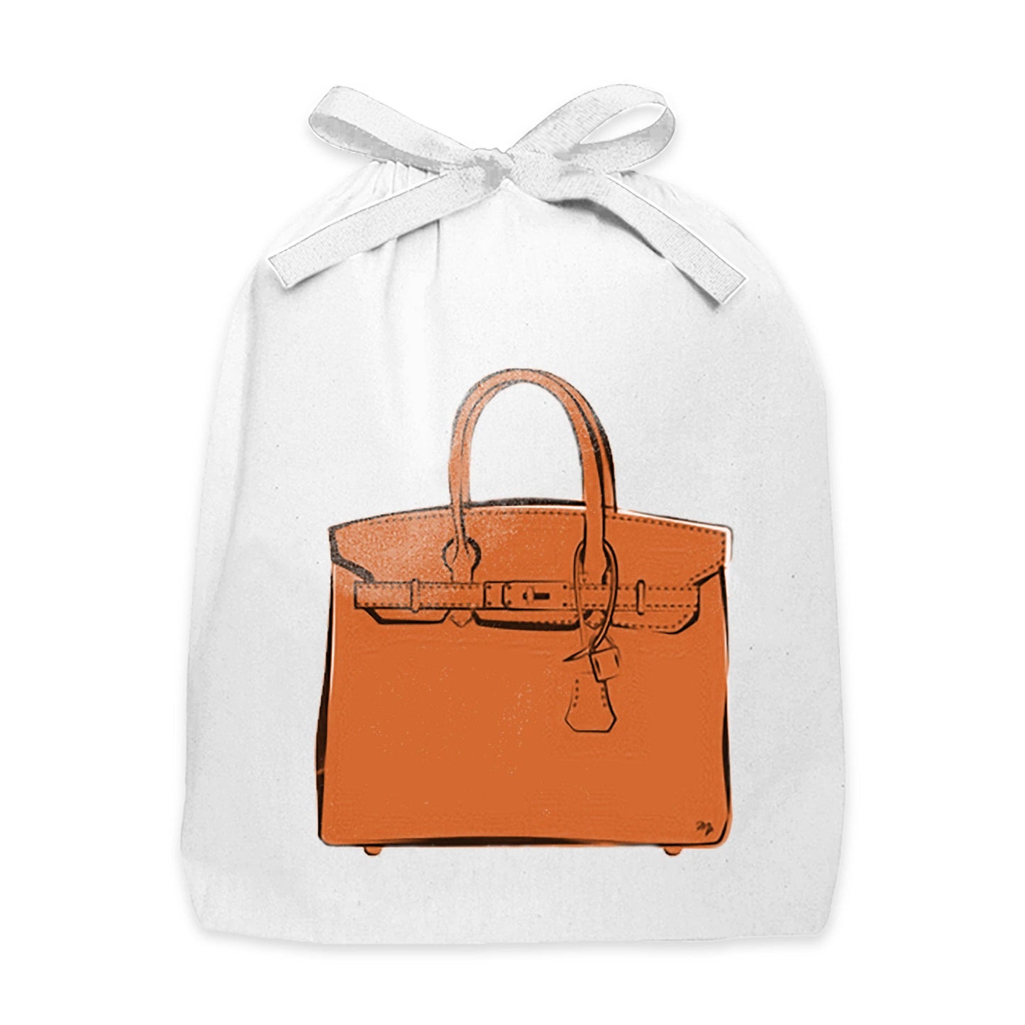Toss Designs Drawstring Bag - Orange Tote