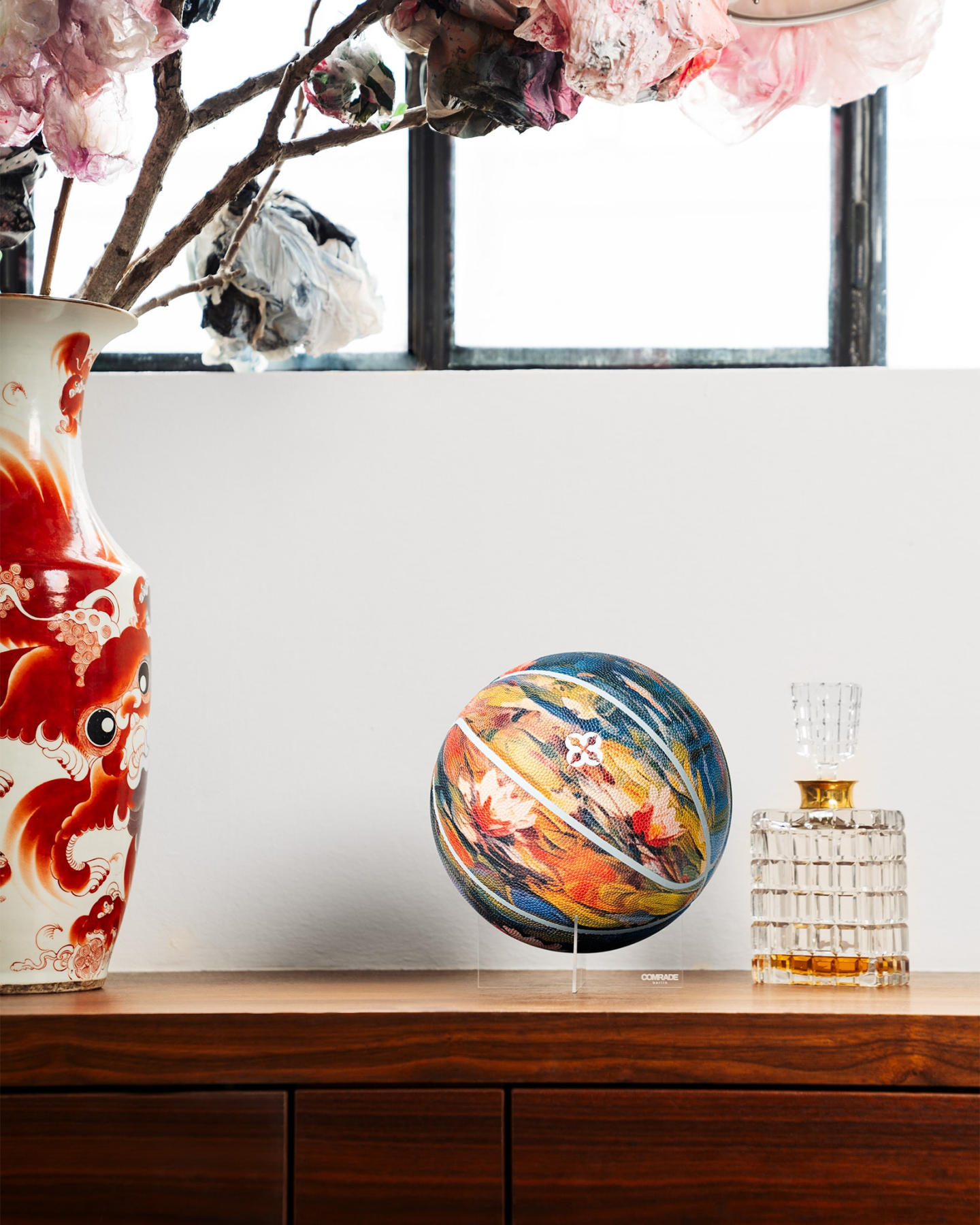 Comrade Berlin Designer Waterlilies Basketball