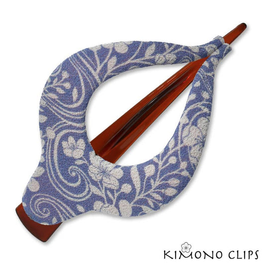 Kimono Clips Large Harp Wedgwood 