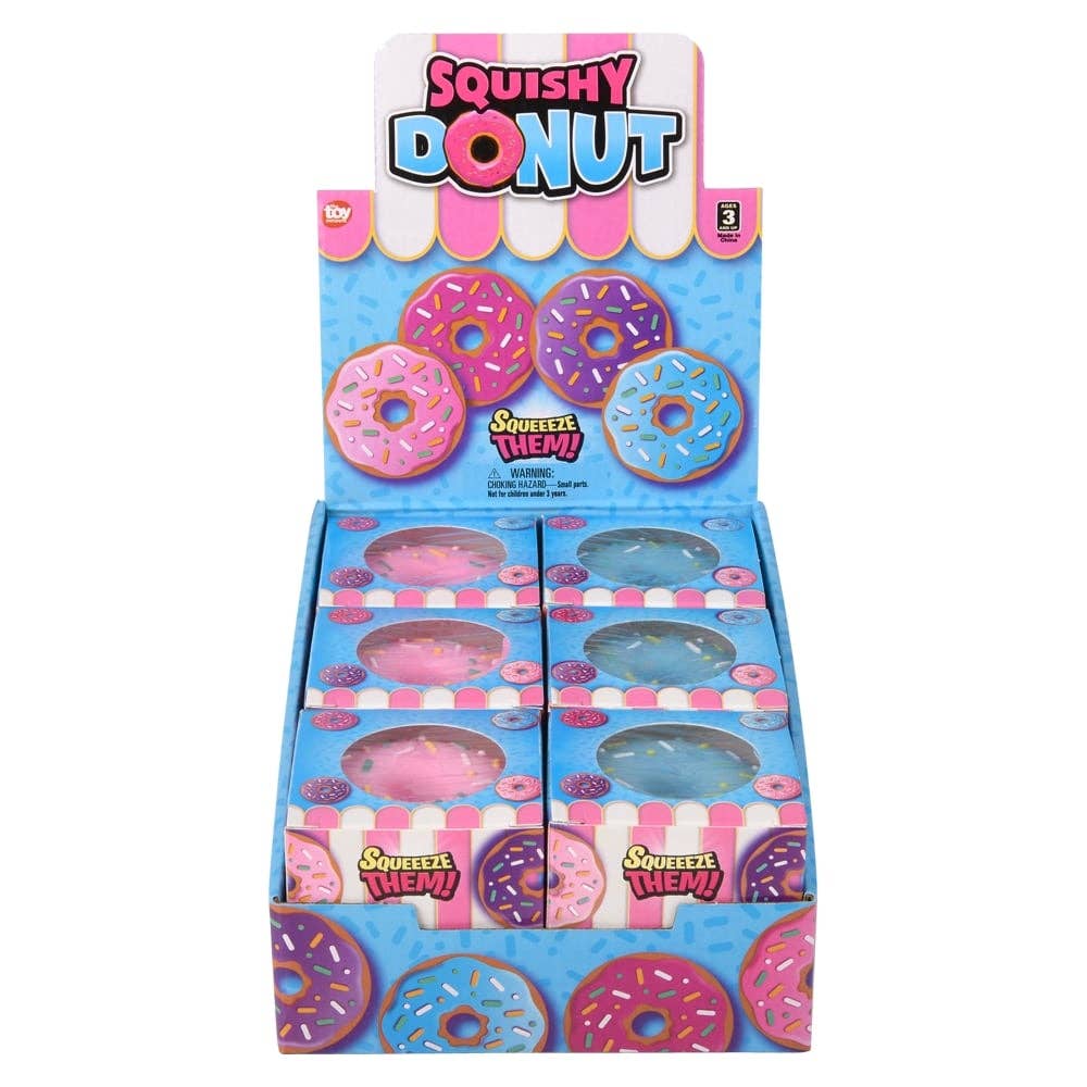 La Luna Bella 3" Squish and Stretch Donut