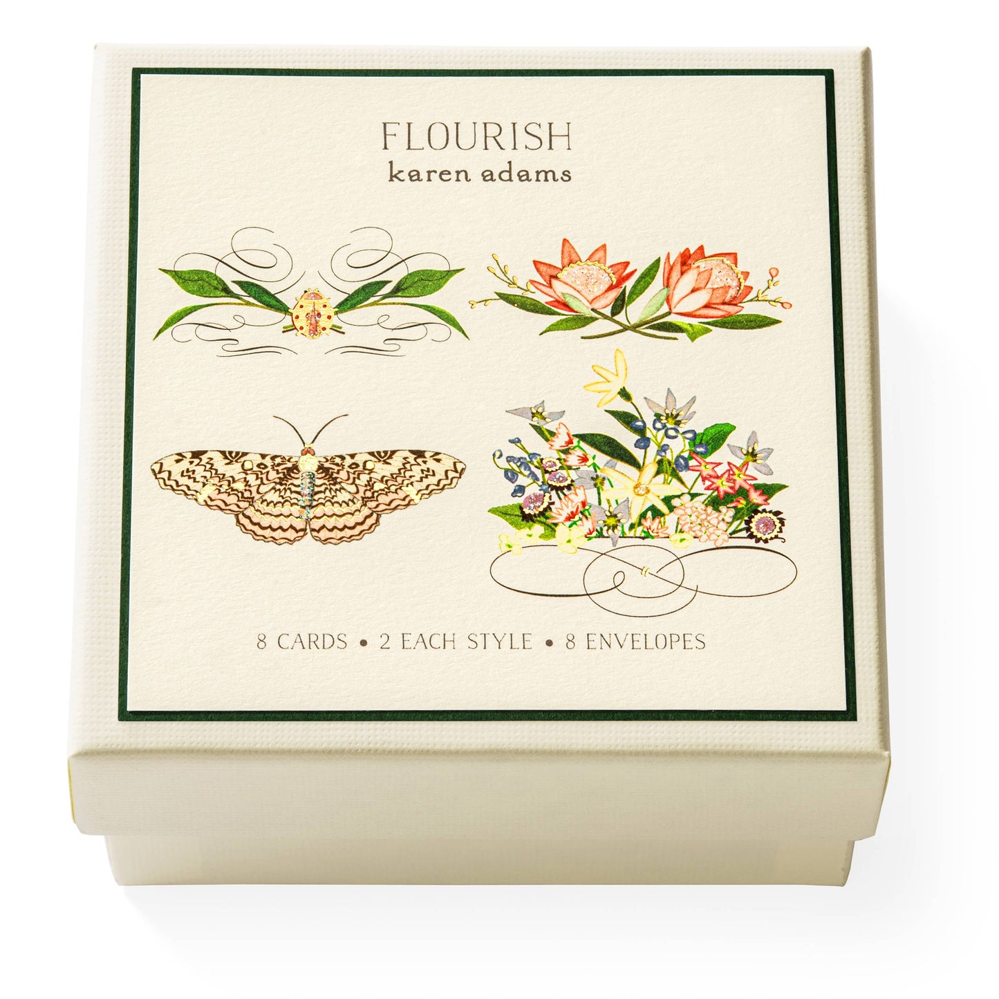 Karen Adams Flourish Gift Enclosure Box
