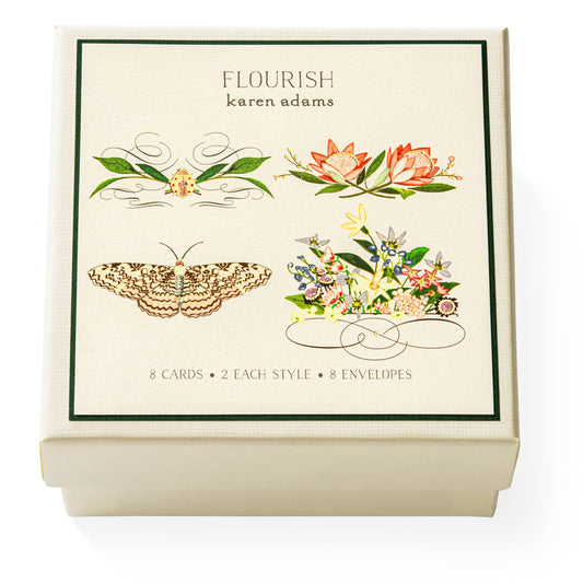 Karen Adams Flourish Gift Enclosure Box