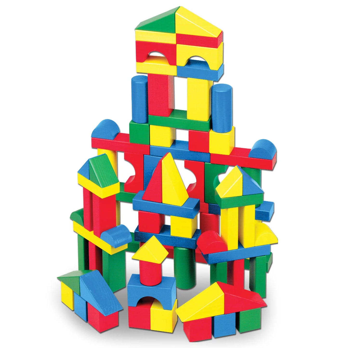 Melissa & Doug 100 Wood Block Set