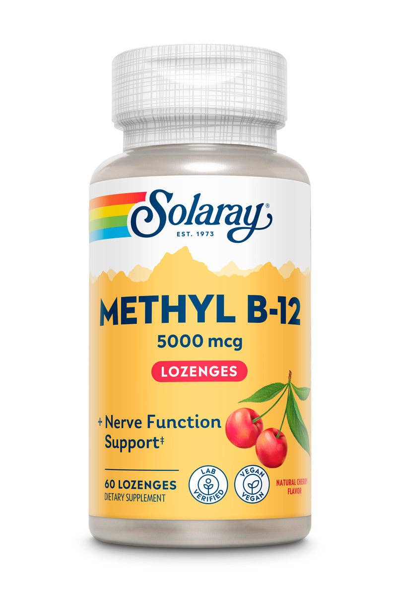 Solaray Methyl B-12 - Cherry Lozenge