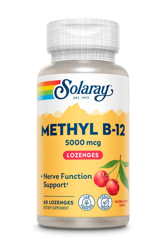 Solaray Methyl B-12 - Cherry Lozenge