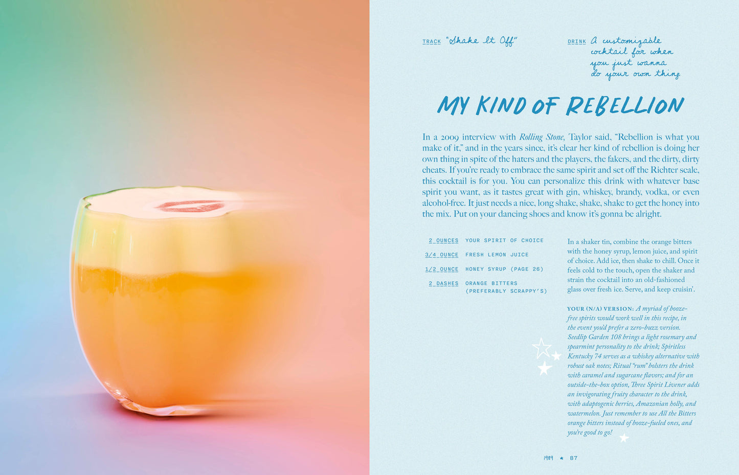 The Eras Pour- Taylor Swift Cocktail Book