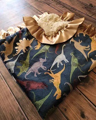 Cuddle Couture Dino Minky Blanket