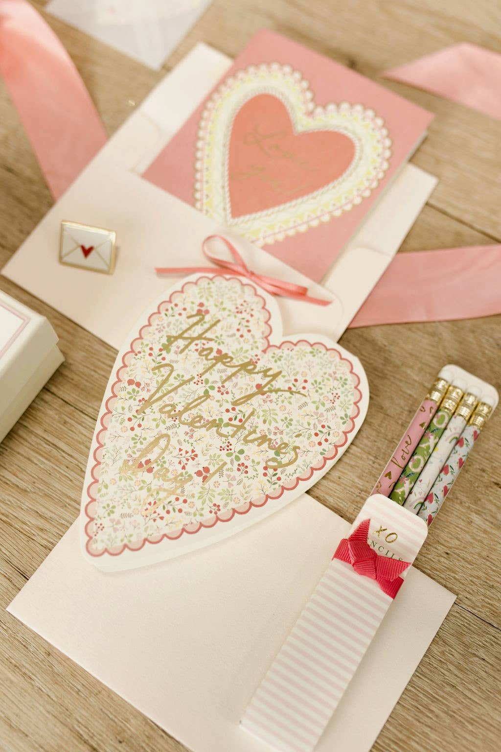 Karen Adams Love You Heart Greeting Card