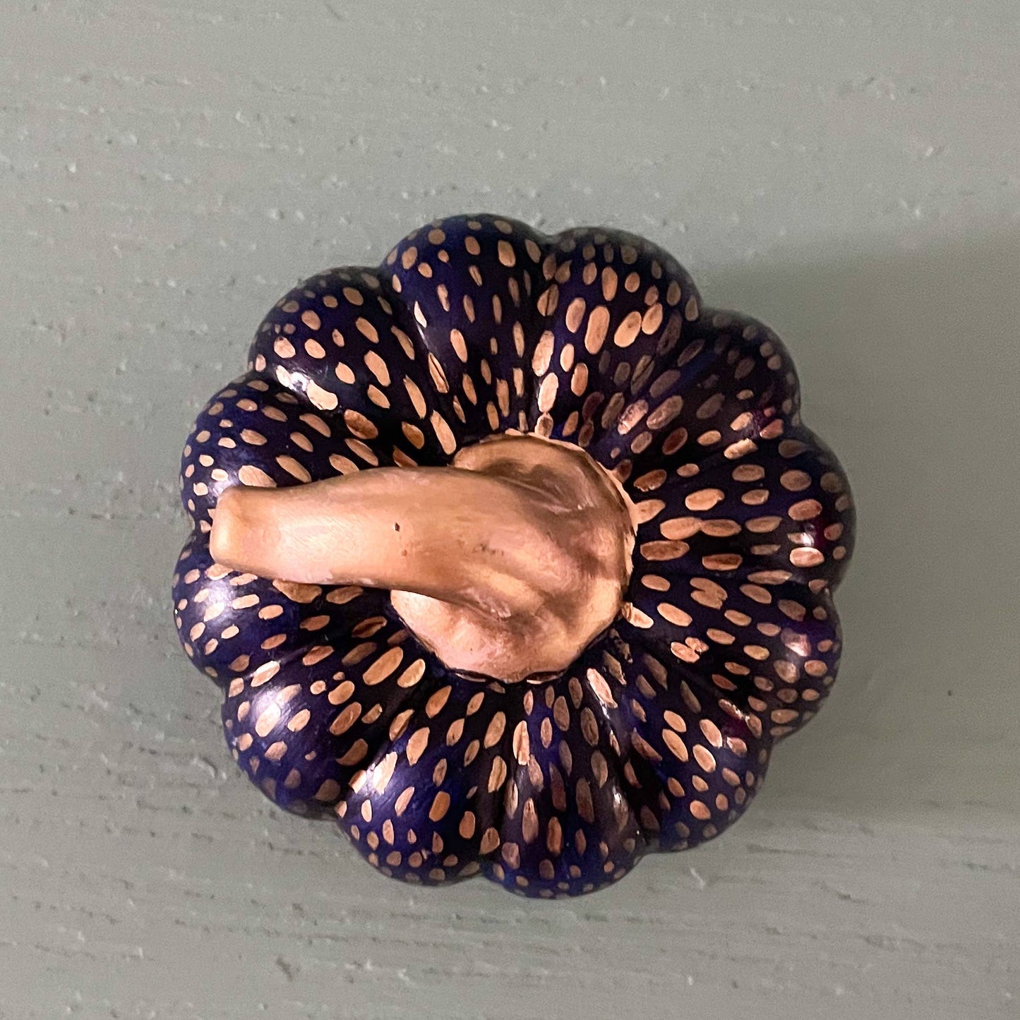 Jessica Reynolds Indigo Mini Pumpkin