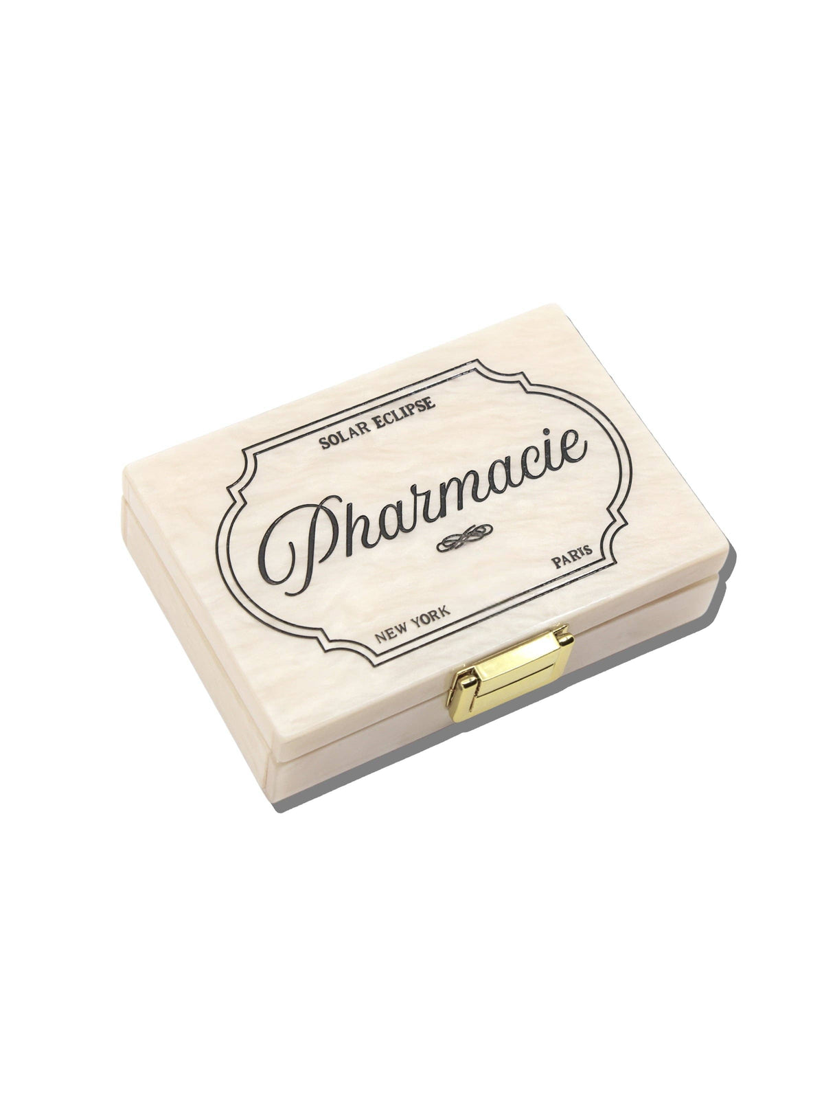 Solar Eclipse Hand-painted Pharmacie Daily Ritual Pill Case