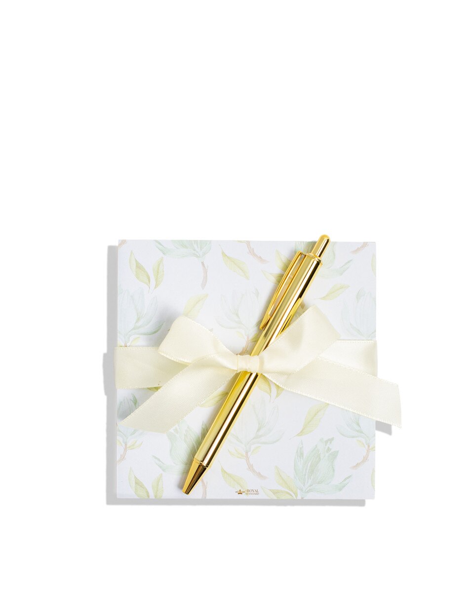 Royal Standard Audrey Block Notepad (Green/Multi) 5x5