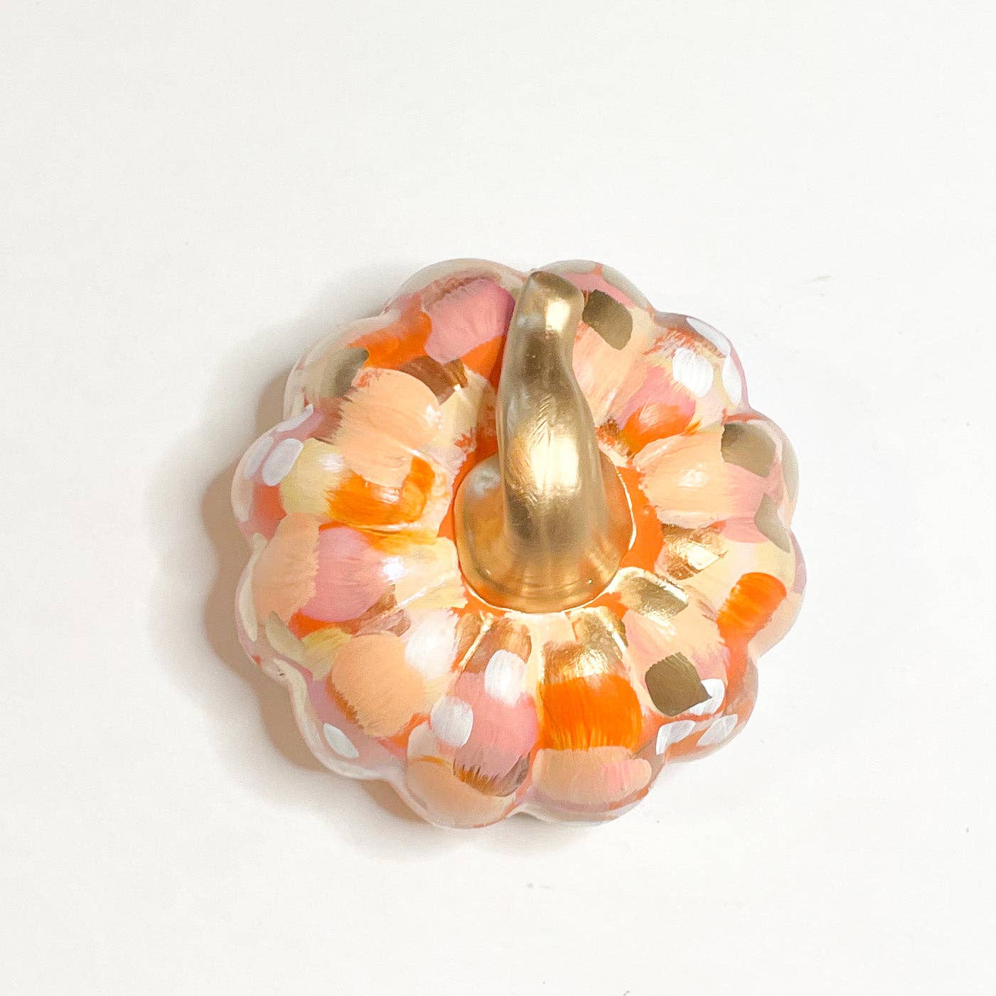Jessica Reynolds Orange Abstract Pumpkin
