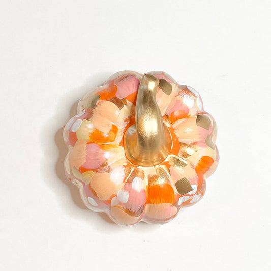 Jessica Reynolds Orange Abstract Pumpkin